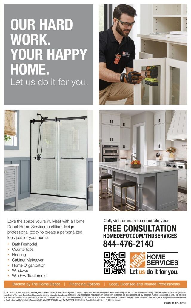 Catalogue Home Depot from 10/23/2025