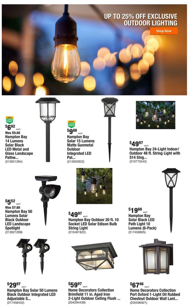 Catalogue Home Depot from 05/31/2022