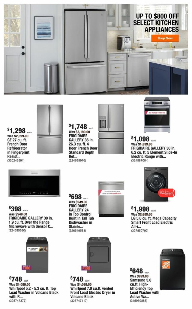 Catalogue Home Depot from 02/22/2024