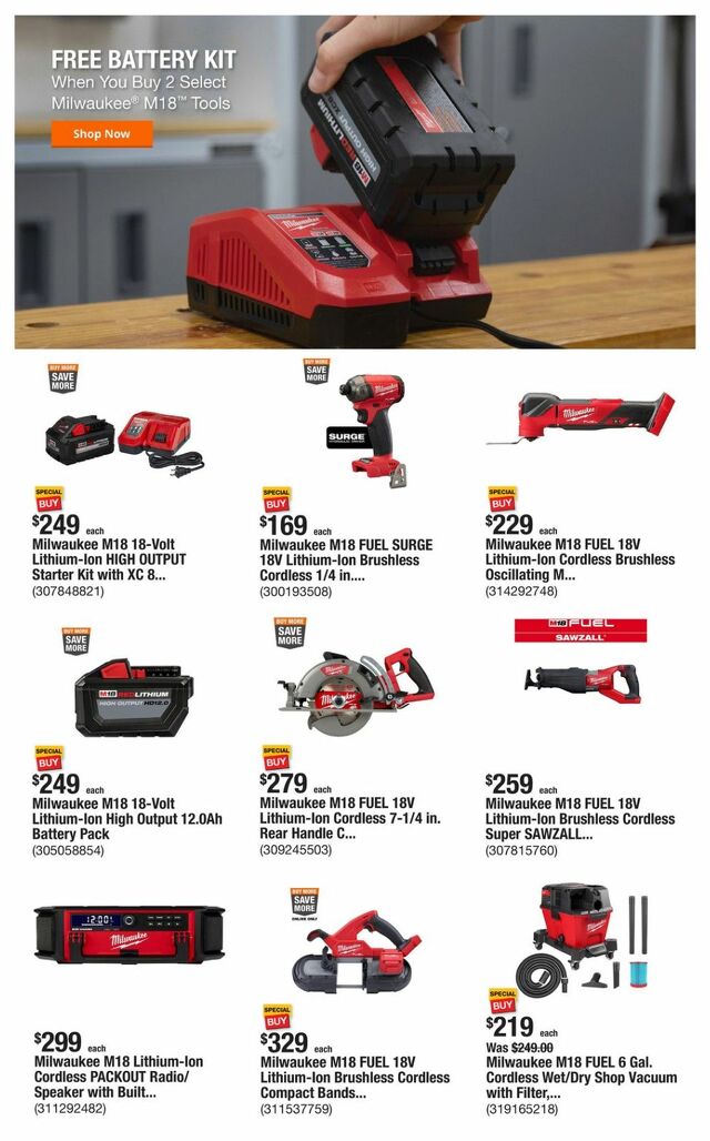 Catalogue Home Depot from 04/29/2024