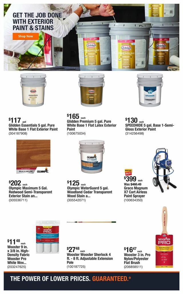 Catalogue Home Depot from 04/29/2024