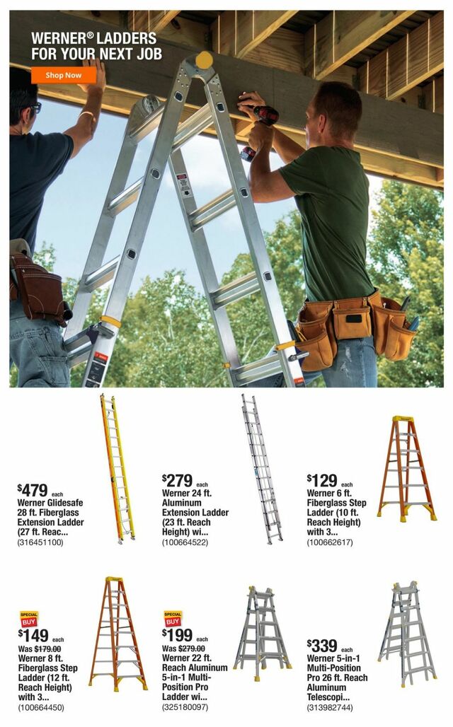 Catalogue Home Depot from 05/13/2024