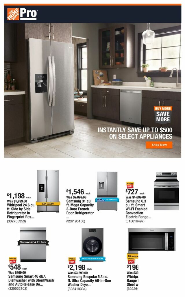 Catalogue Home Depot from 05/20/2024