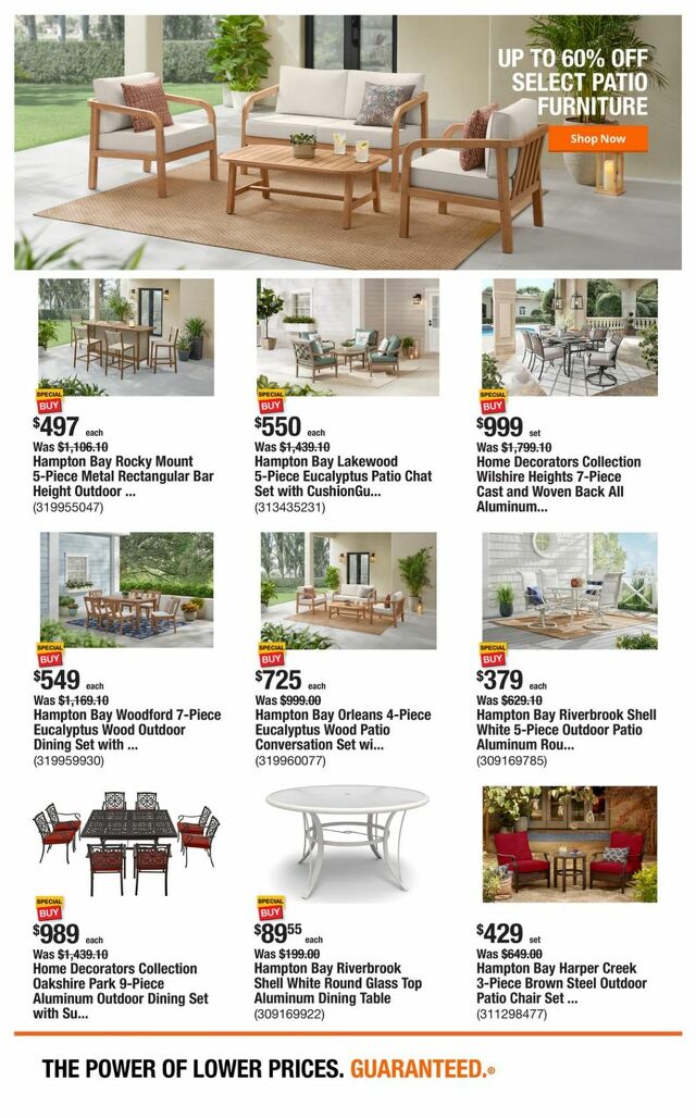 Catalogue Home Depot from 05/28/2024