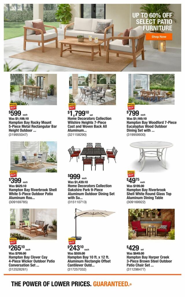 Catalogue Home Depot from 05/28/2024