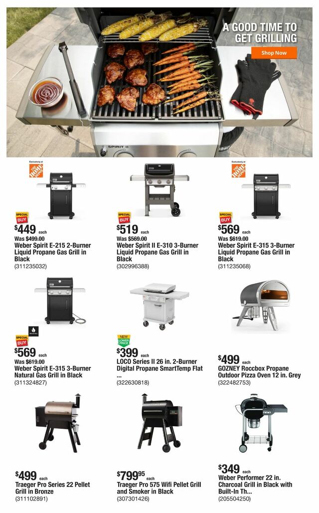 Catalogue Home Depot from 08/15/2024