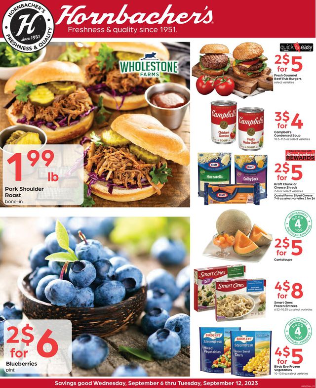 Catalogue Hornbacher's from 09/06/2023