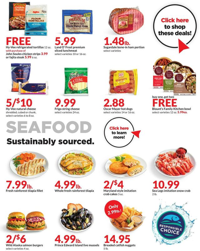 Catalogue HyVee from 09/18/2023