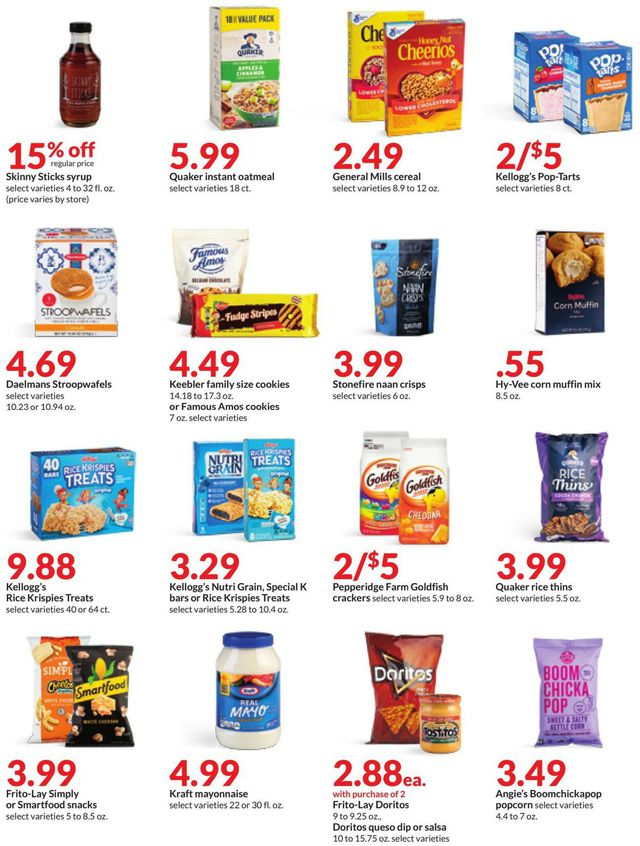Catalogue HyVee from 09/18/2023
