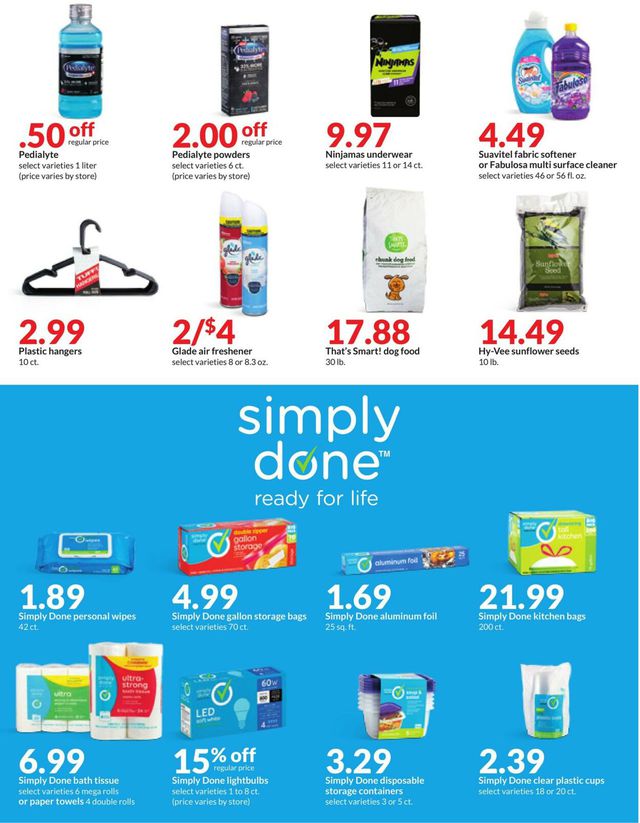 Catalogue HyVee from 09/18/2023