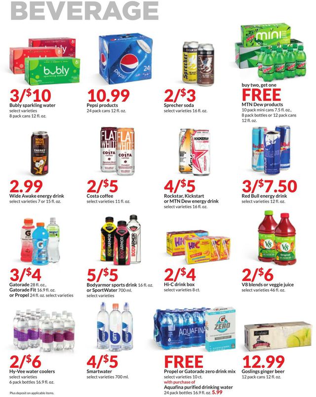 Catalogue HyVee from 09/25/2023