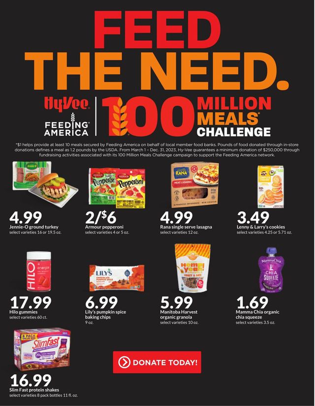 Catalogue HyVee from 09/25/2023