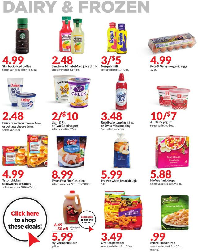 Catalogue HyVee from 09/25/2023