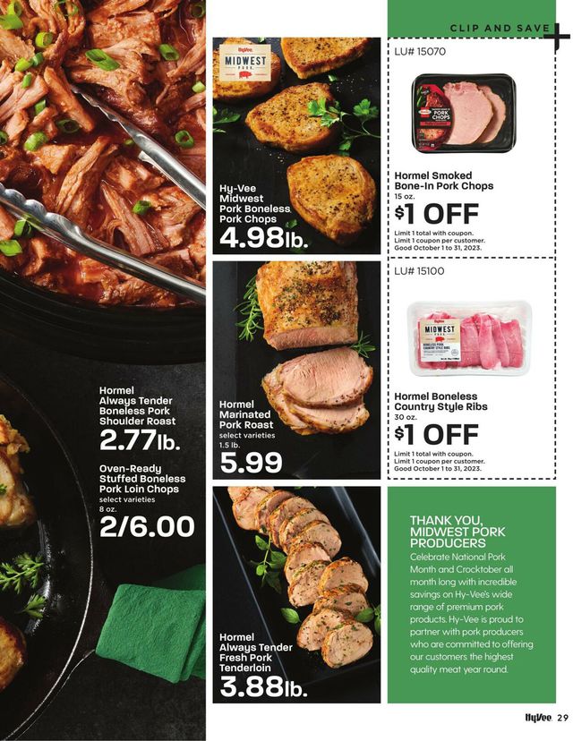 Catalogue HyVee from 10/01/2023