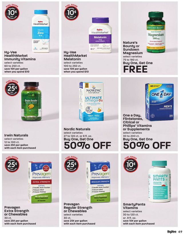 Catalogue HyVee from 10/01/2023