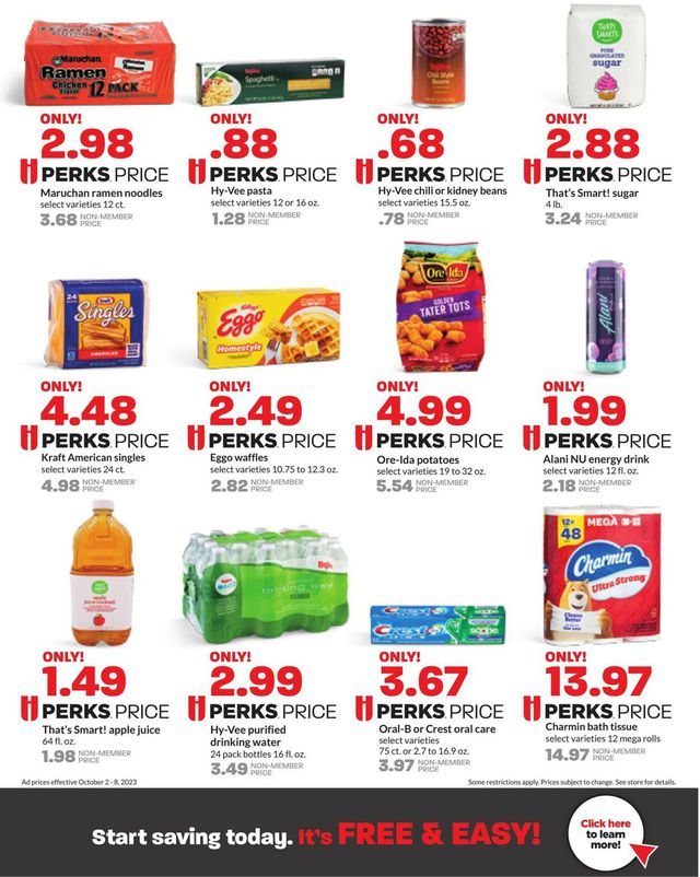 Catalogue HyVee from 10/02/2023