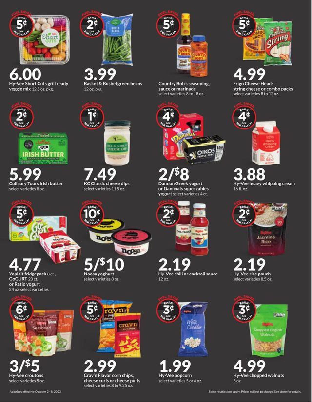 Catalogue HyVee from 10/02/2023