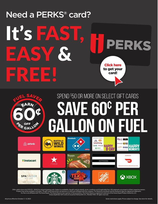 Catalogue HyVee from 10/02/2023