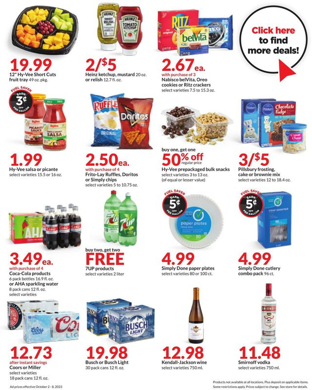 Catalogue HyVee from 10/02/2023