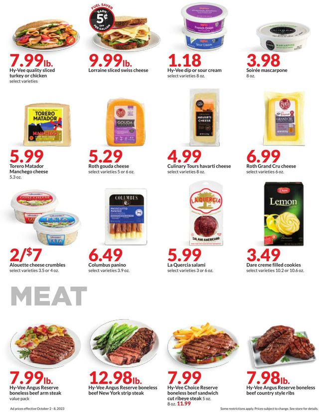 Catalogue HyVee from 10/02/2023
