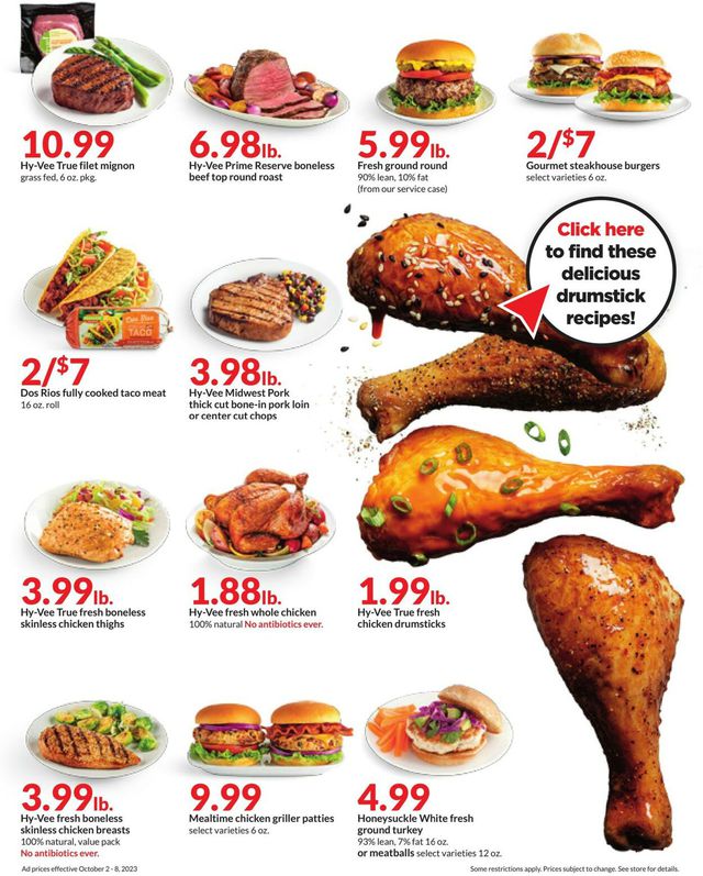 Catalogue HyVee from 10/02/2023