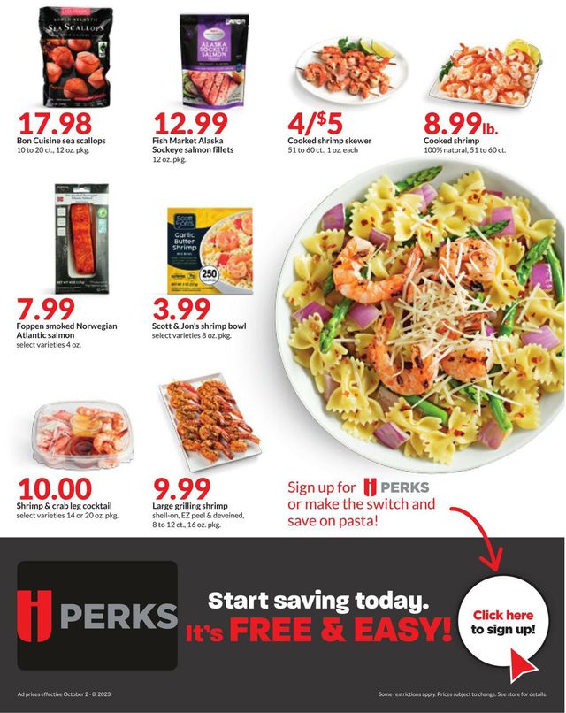 Catalogue HyVee from 10/02/2023