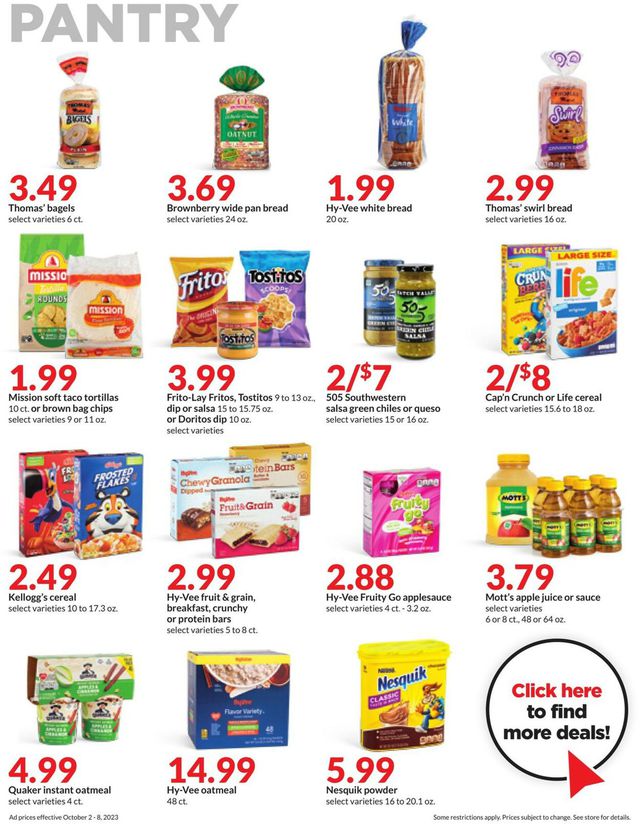Catalogue HyVee from 10/02/2023