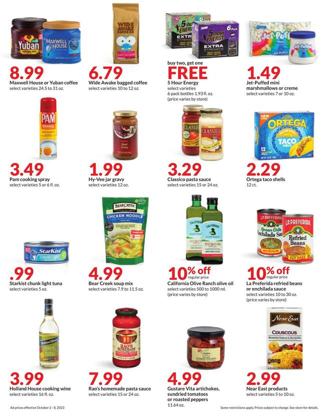 Catalogue HyVee from 10/02/2023