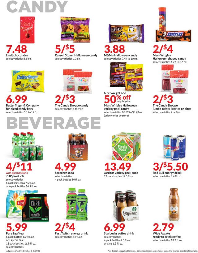 Catalogue HyVee from 10/02/2023