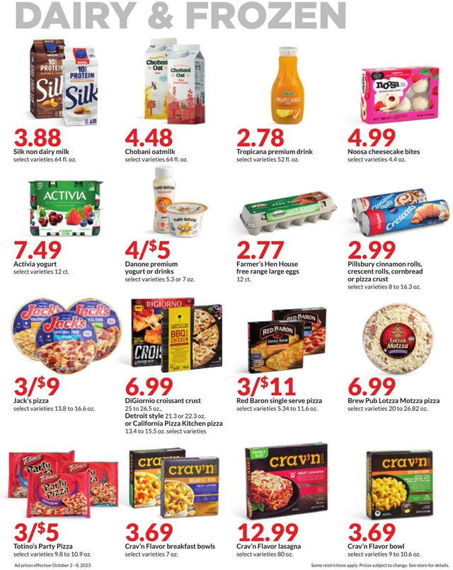 Catalogue HyVee from 10/02/2023