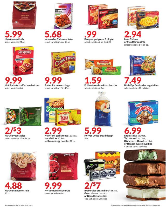 Catalogue HyVee from 10/02/2023