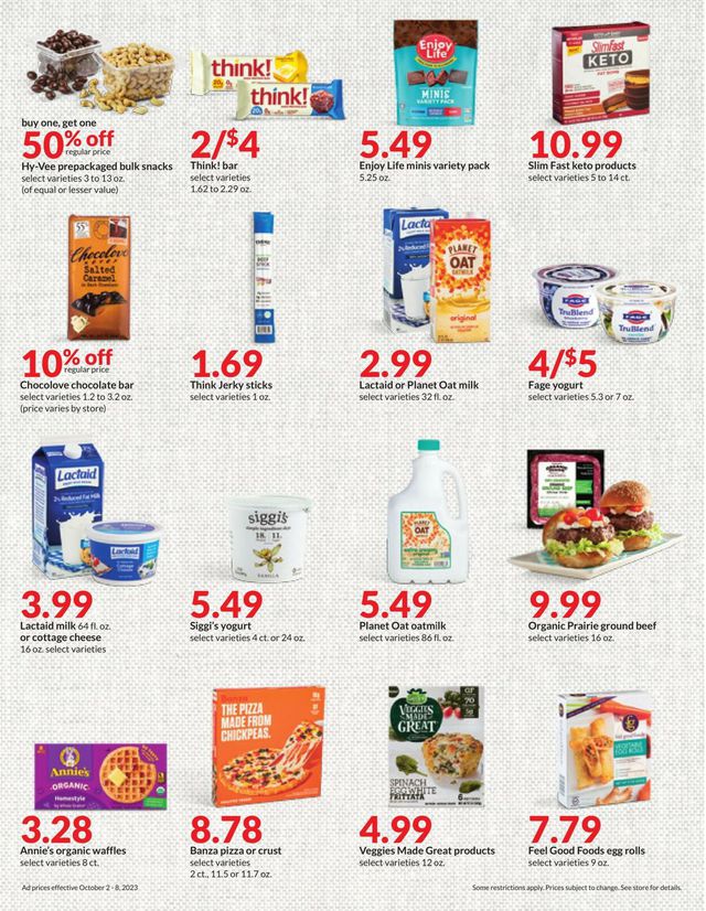 Catalogue HyVee from 10/02/2023