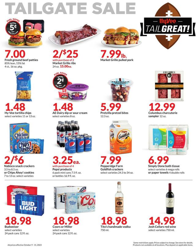 Catalogue HyVee from 10/09/2023