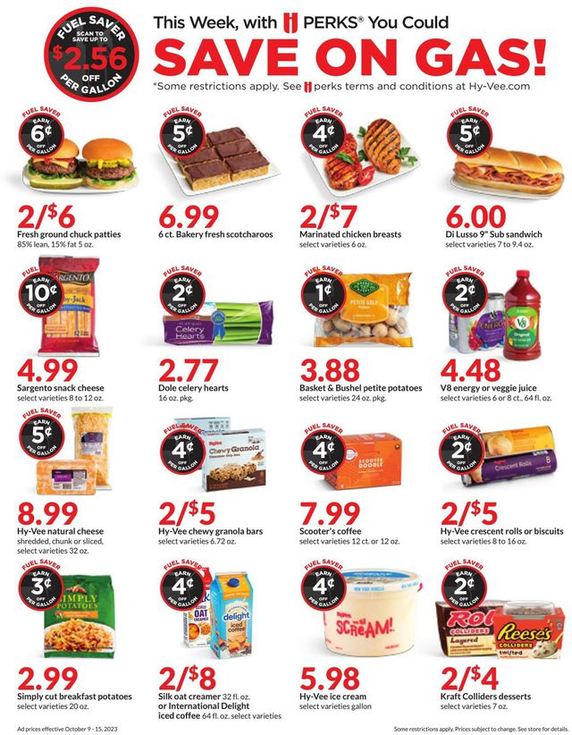 Catalogue HyVee from 10/09/2023