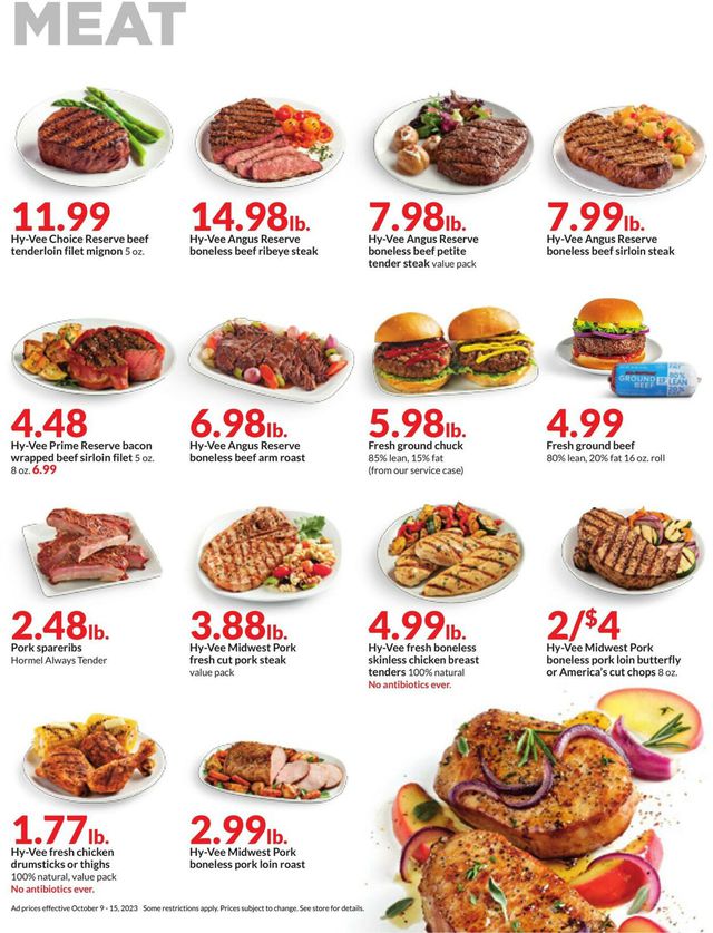 Catalogue HyVee from 10/09/2023