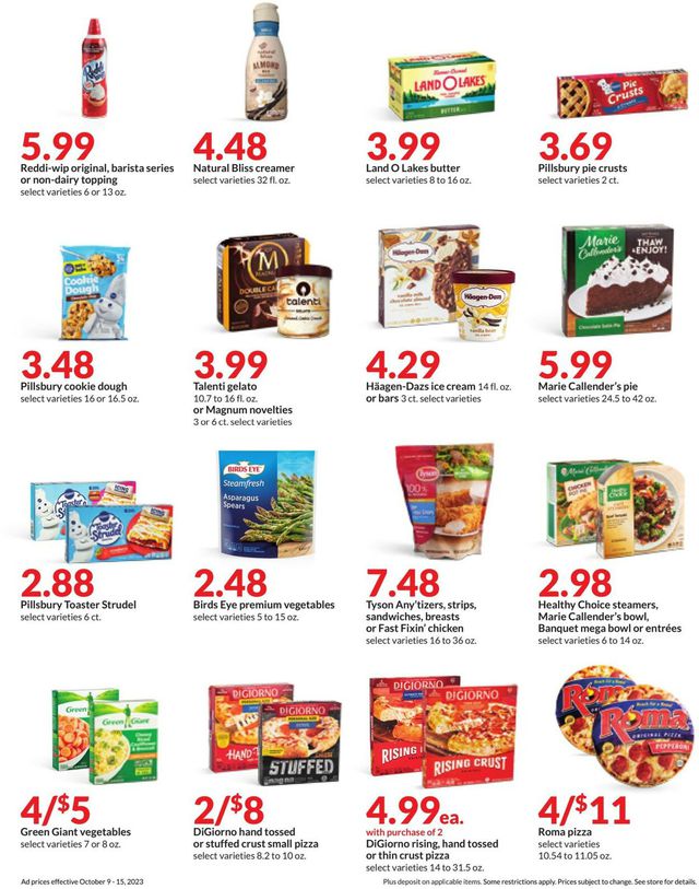 Catalogue HyVee from 10/09/2023