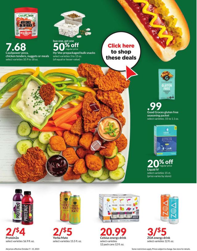 Catalogue HyVee from 10/09/2023