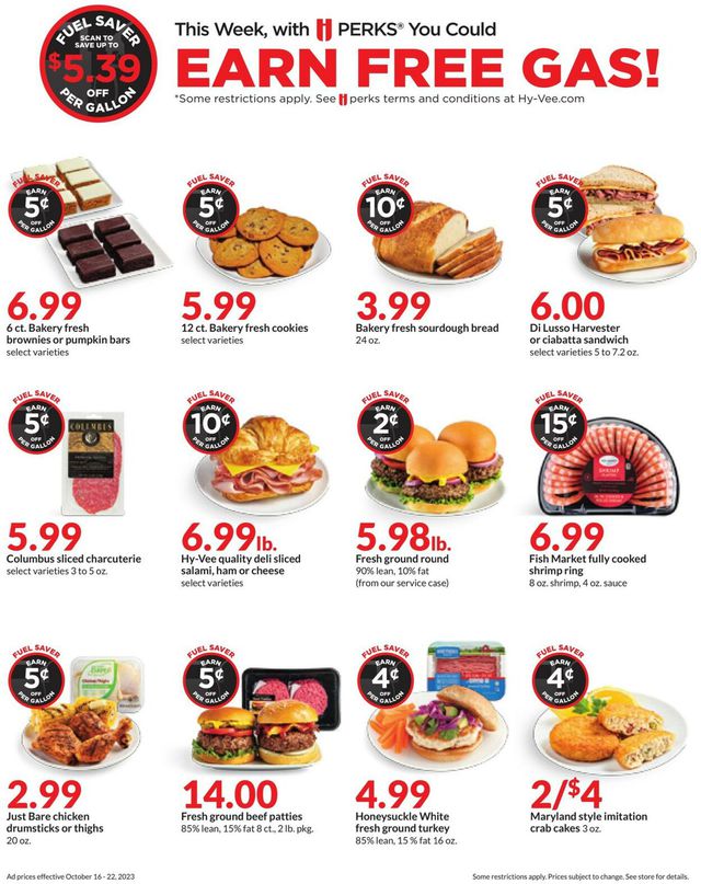 Catalogue HyVee from 10/16/2023