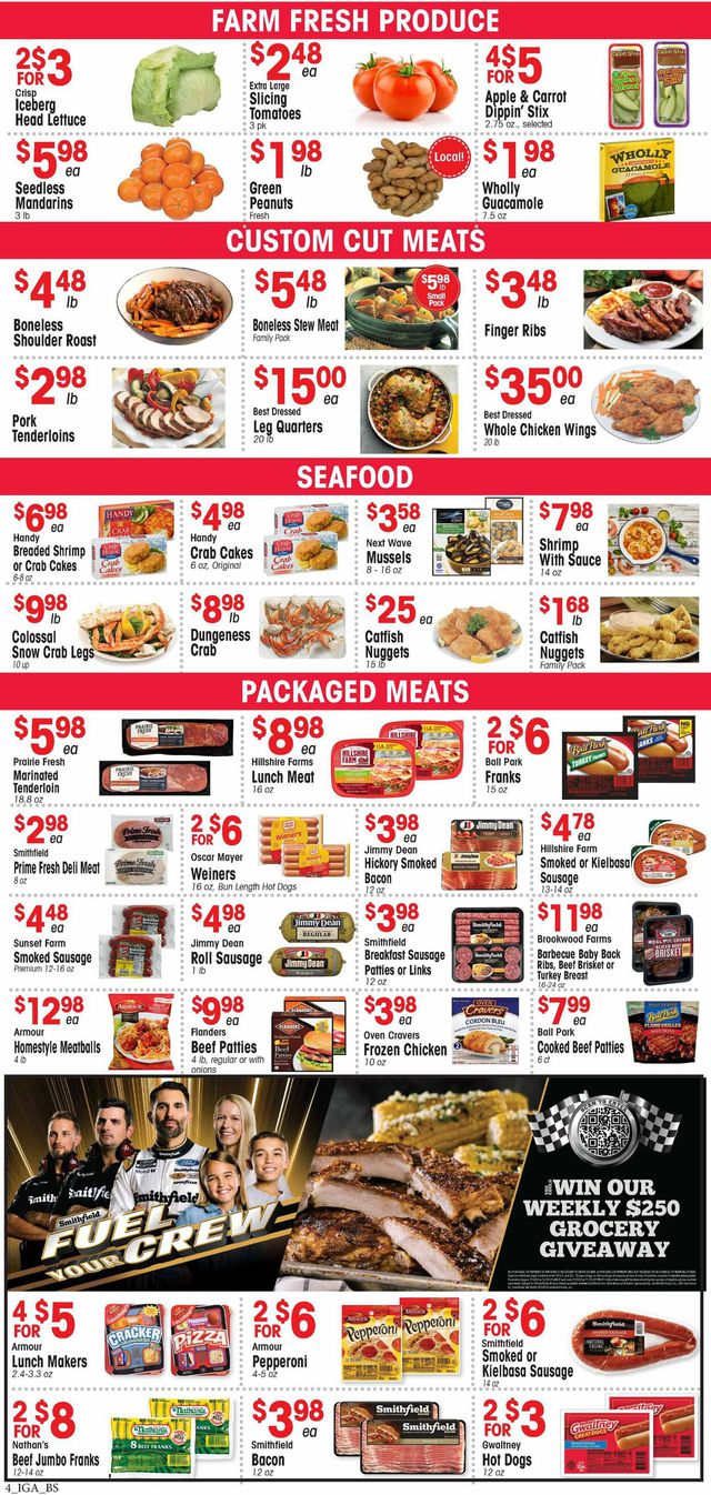 Catalogue IGA from 08/30/2023