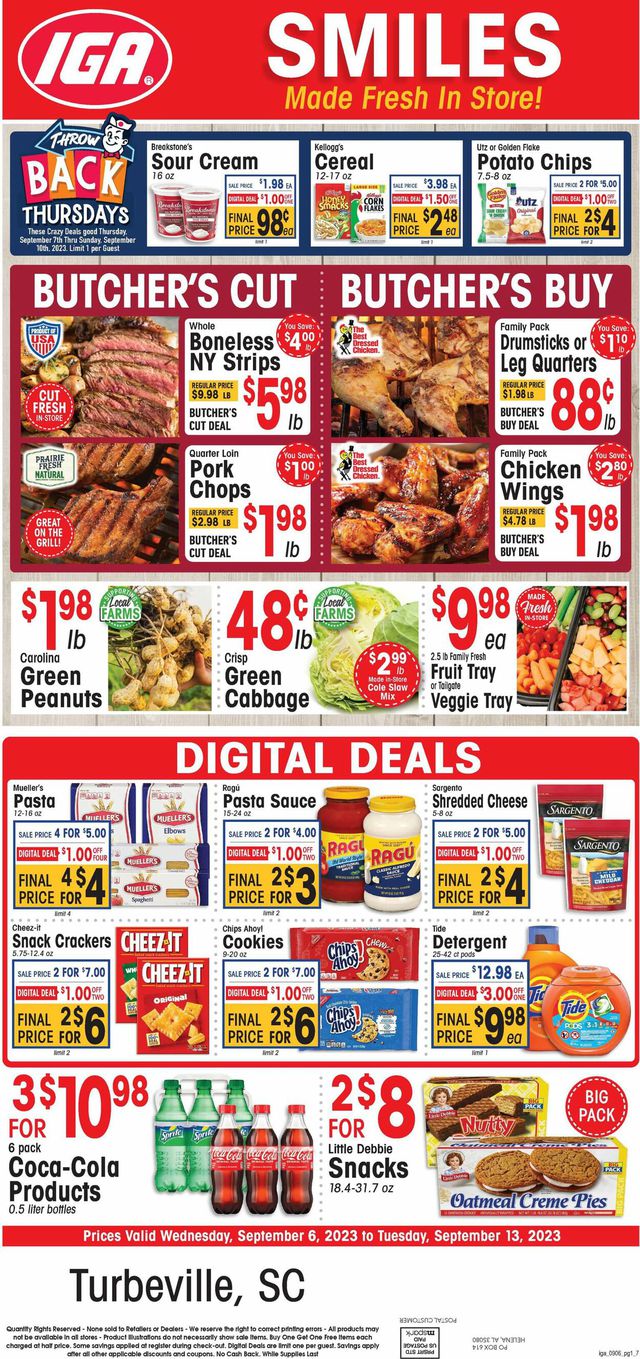 Catalogue IGA from 09/06/2023