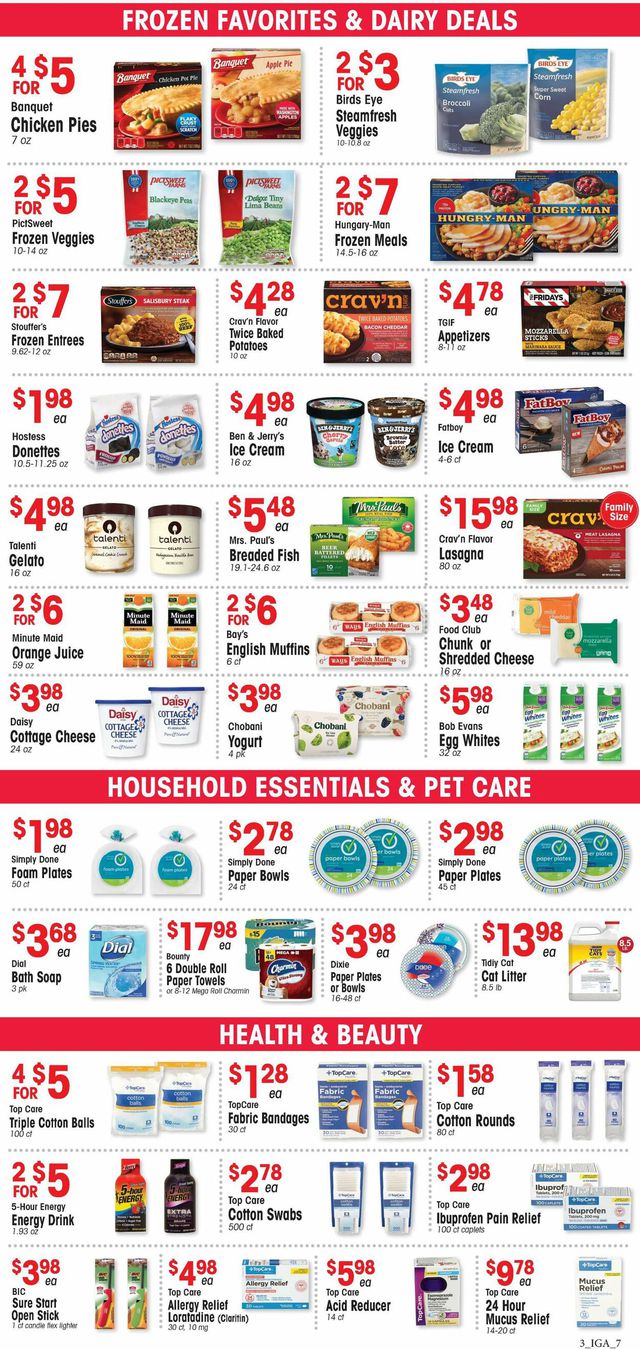 Catalogue IGA from 09/06/2023