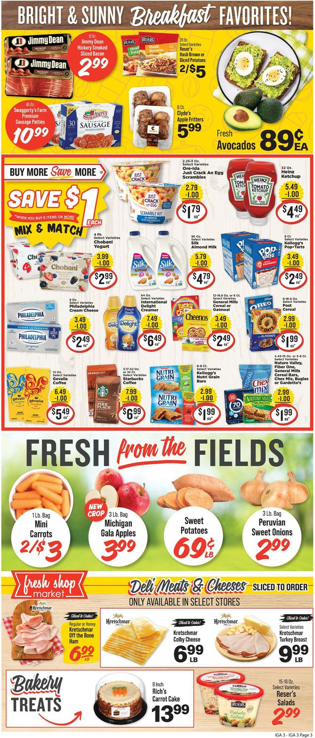 Catalogue IGA from 09/13/2023