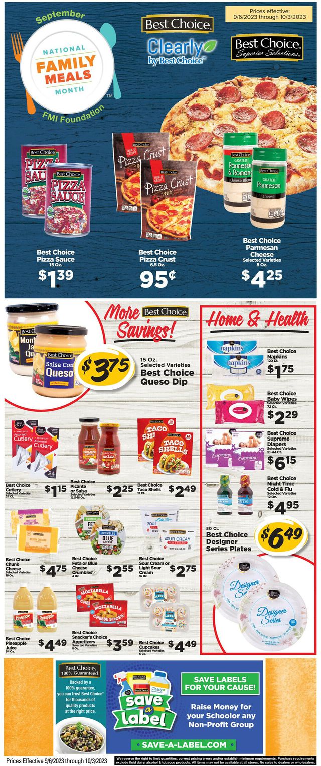 Catalogue IGA from 09/27/2023