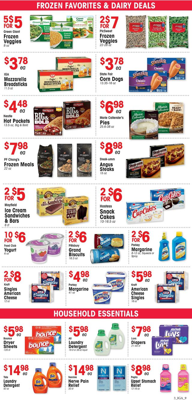 Catalogue IGA from 09/27/2023