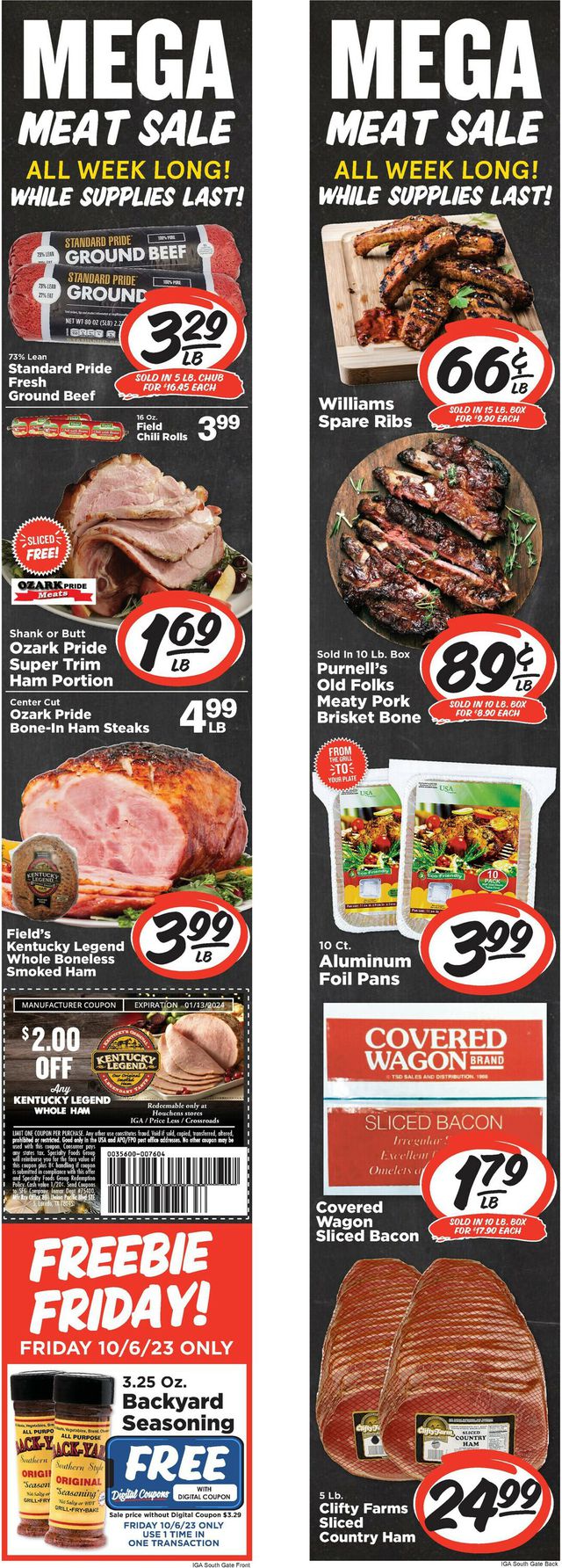 Catalogue IGA from 10/04/2023