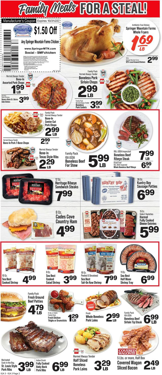 Catalogue IGA from 10/04/2023