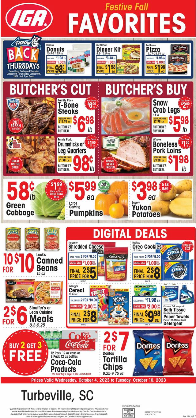 Catalogue IGA from 10/04/2023