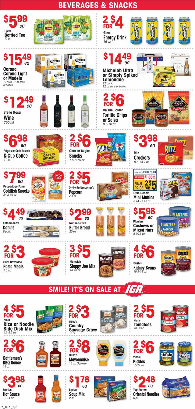 Catalogue IGA from 10/11/2023