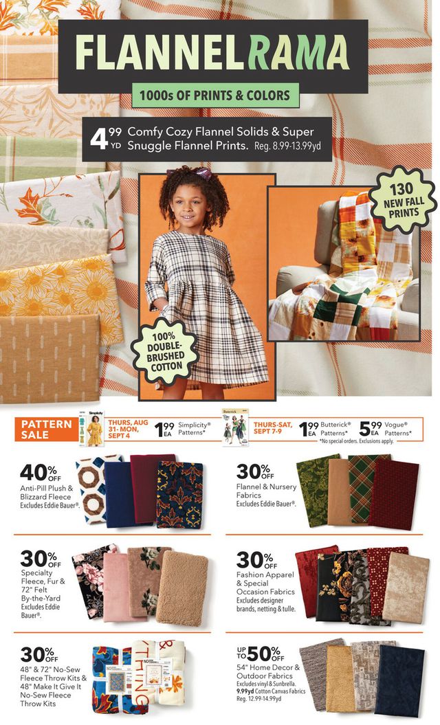 Catalogue Jo-Ann from 08/31/2023