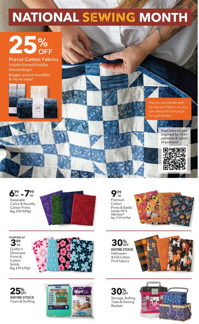 Catalogue Jo-Ann from 08/31/2023